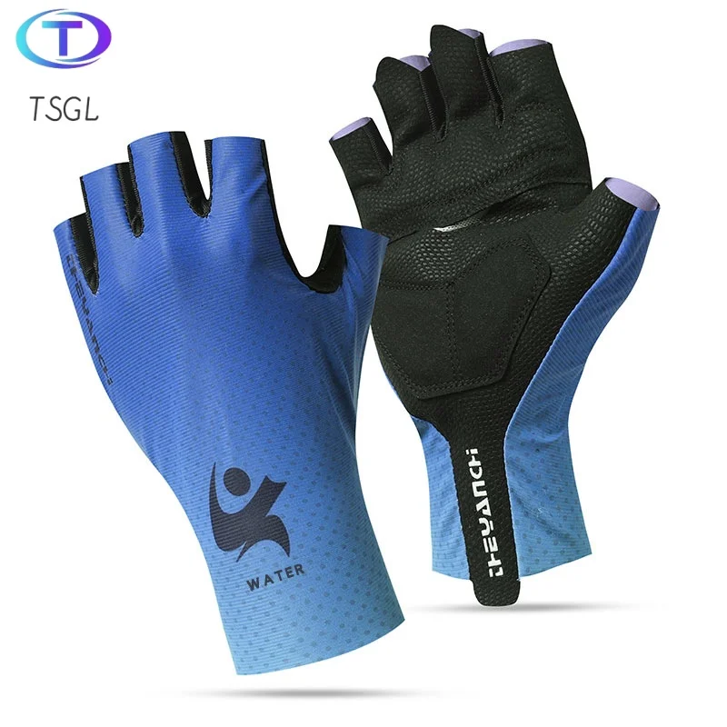 

Cycling Gloves Color Silicone Non-slip Half Finger MTB Ridding Gloves Women Men Comfortable Breathable Gloves