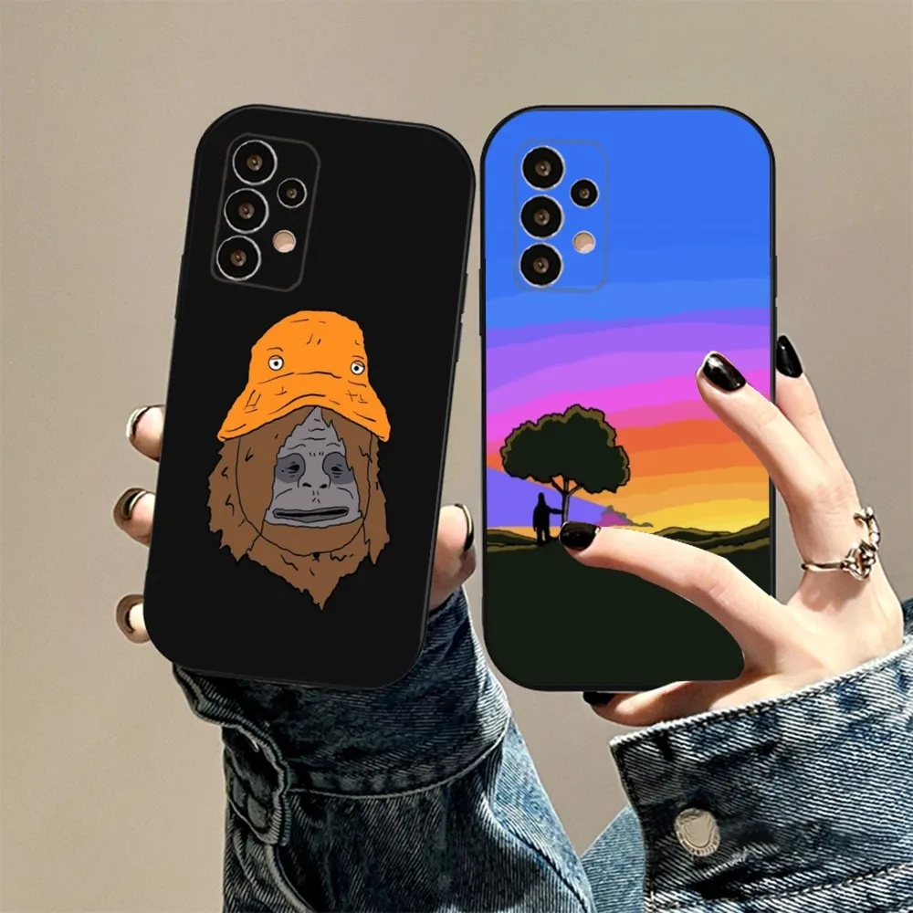 Sassy The Sasquatch Phone Case For Samsung S24,23,22,30,21,10,9,Ultra,Plus,Lite,FE,5G Black Soft Case