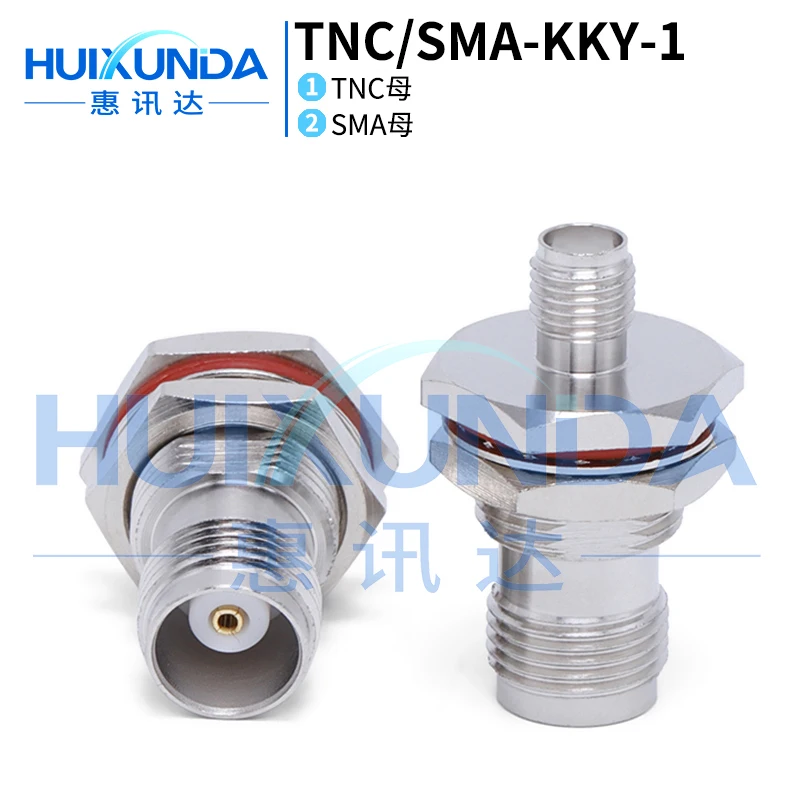 

TNC/SMA-KKY TNC female to SMA female through the wall with nut fixed SMA/TNC-KKY connector
