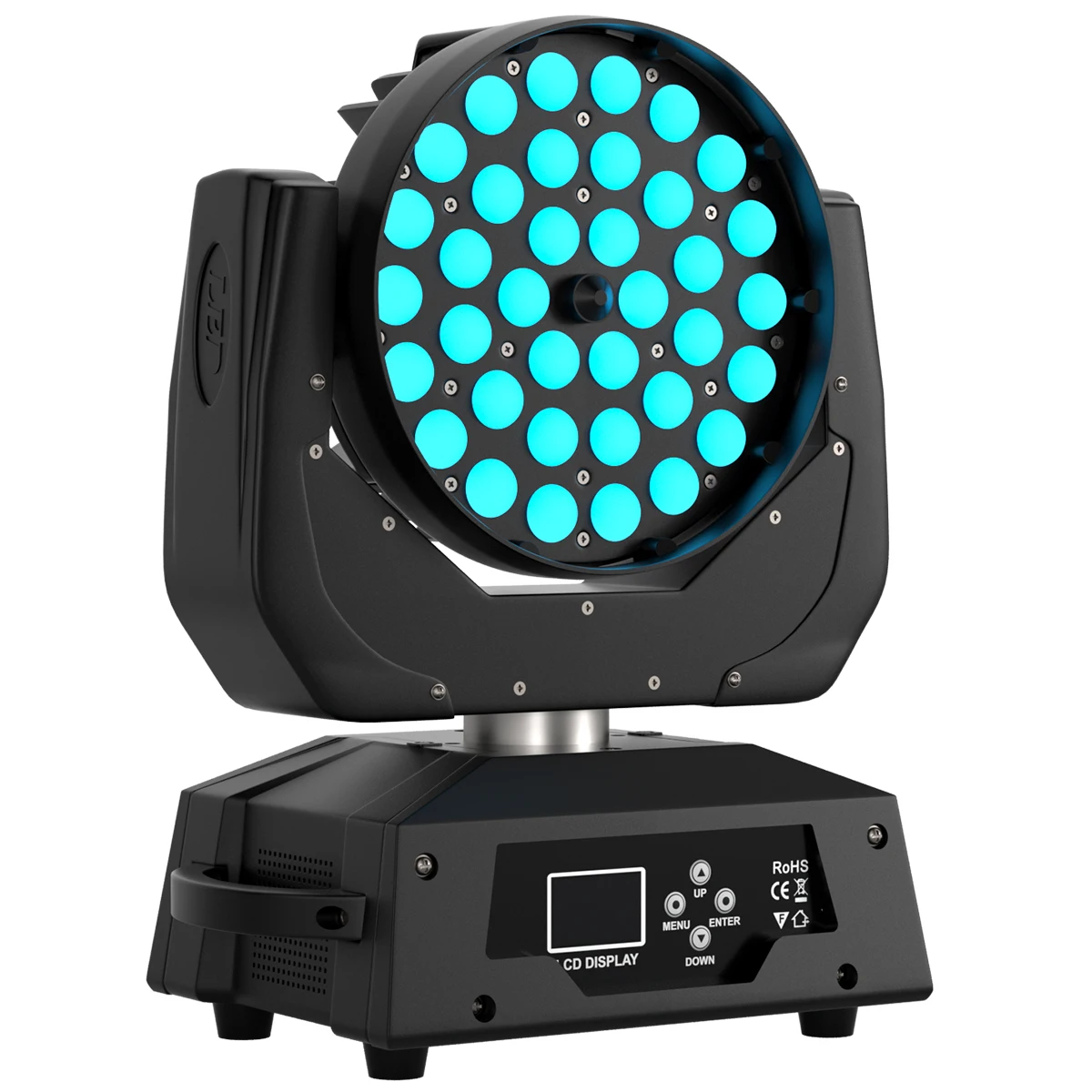 Areyourshop 36 X 10W RGBW 4in1 LED Zoom Moving Head 360W Wash Stage Light DMX 15CH DJ Party
