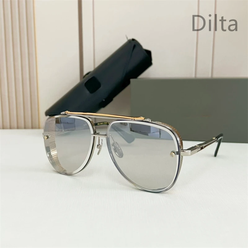 DILTA Mach Eight Limited Women's Sunglasses Men In Trend UV400 Outdoor Pilot Double Bridge Metal Alloy lunette soleil femme