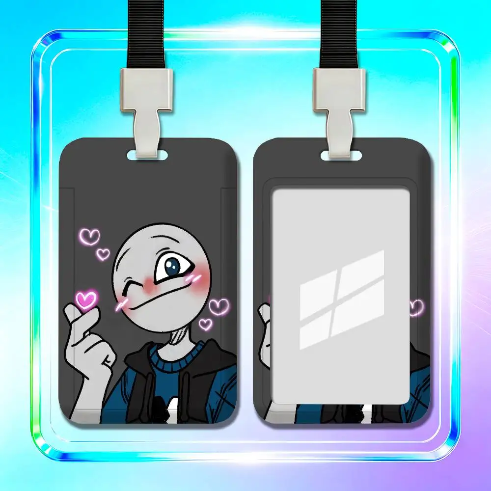 Office Badge Work Student Bank Credit Hard Holders Case Shell For Peter Your Boyfriend Employee ID Card Holder