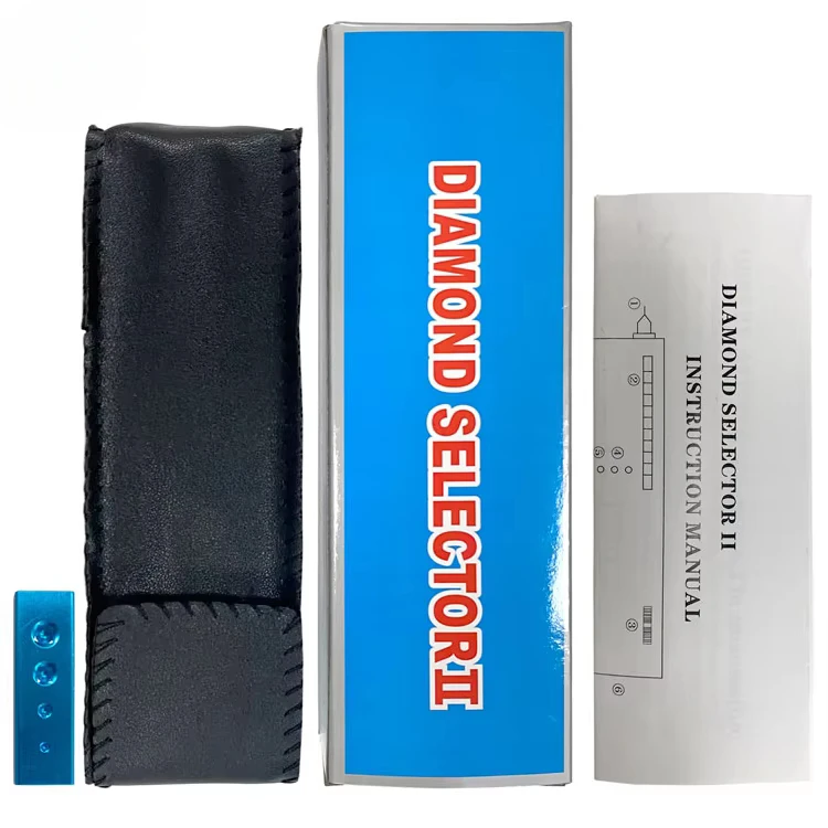 Jewelry Diamond Tester with Leather Case Gemstone Gem Selector II  Portable Pen to Carry High Accuracy Gem Testing Jewelry Tools