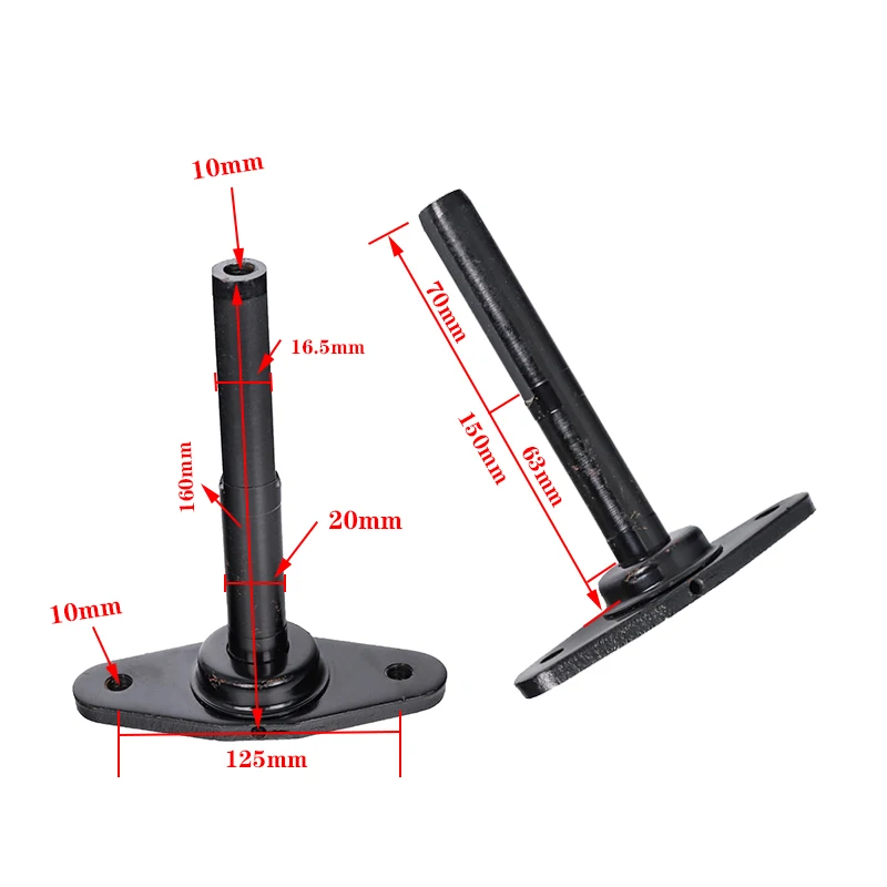 8 Intch Electric Scooter Folding Direction Faucet Rod T-shaped Handle Riser Hydraulic Damping 200X50 Tire Various Accessories