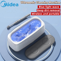Midea Ultrasonic Glasses Cleaner USB Fully Automatic Blue Light Eyewear Cleaner Household Multifunctional Jewelry Clean Machine