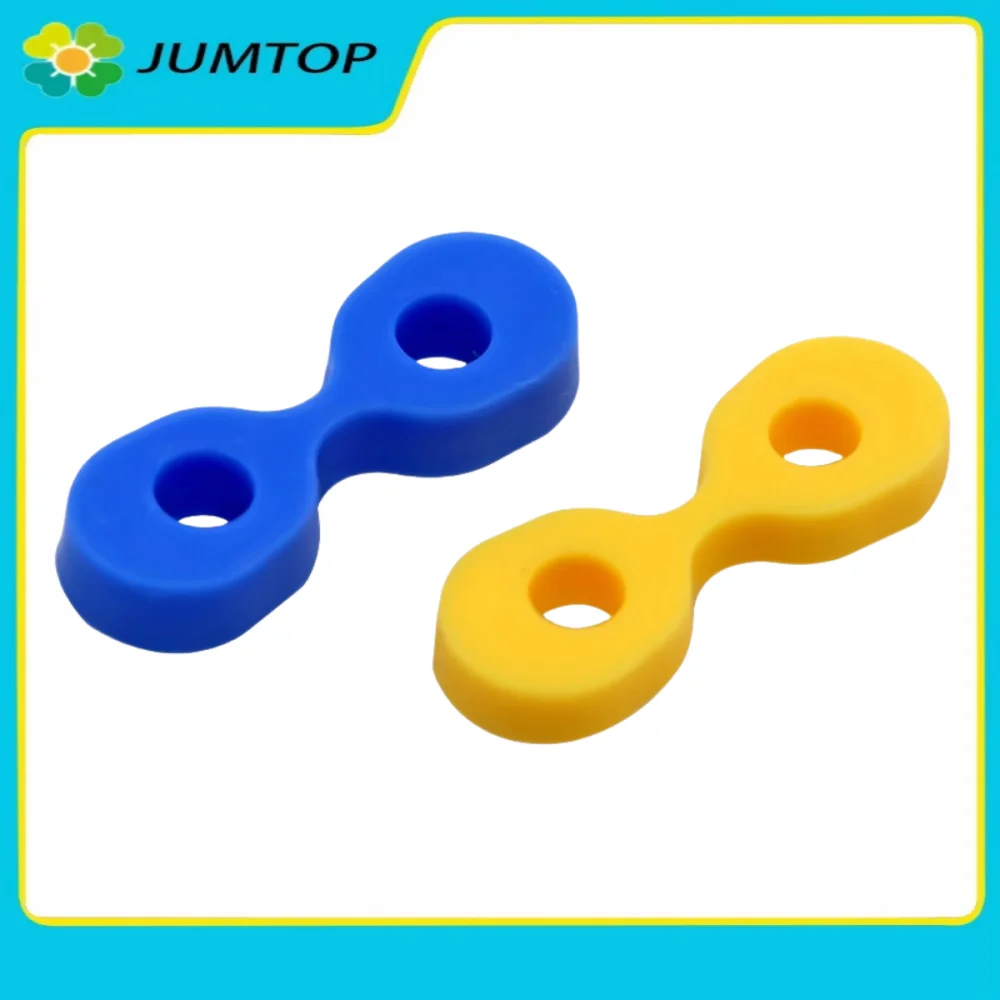 

2-Size Dental Rubber Wedges (2.0/2.5mm) - Super Elastic Matrix Dam for Composite Restorations - Fits All Interdental Spaces
