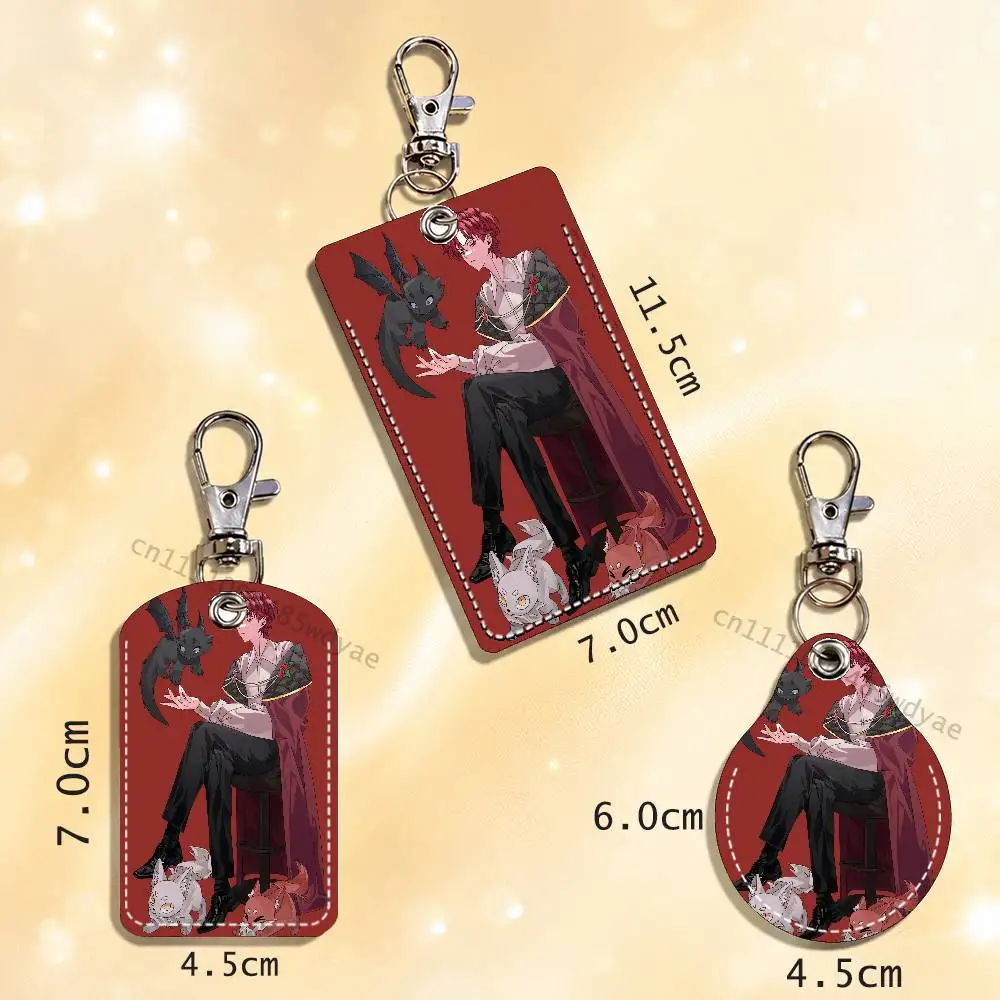 Cale Henituse TCF Raon Miru Card Keychain Fashion Pendant Bag ID Door Card Case Bus Card Cute Adult view 4