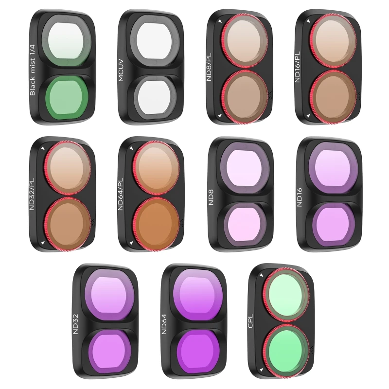 Doppelfenster-Kameraobjektiv-Filterrahmen für Pocket 4P Outdoor Lens Control 55KC – Detail 1