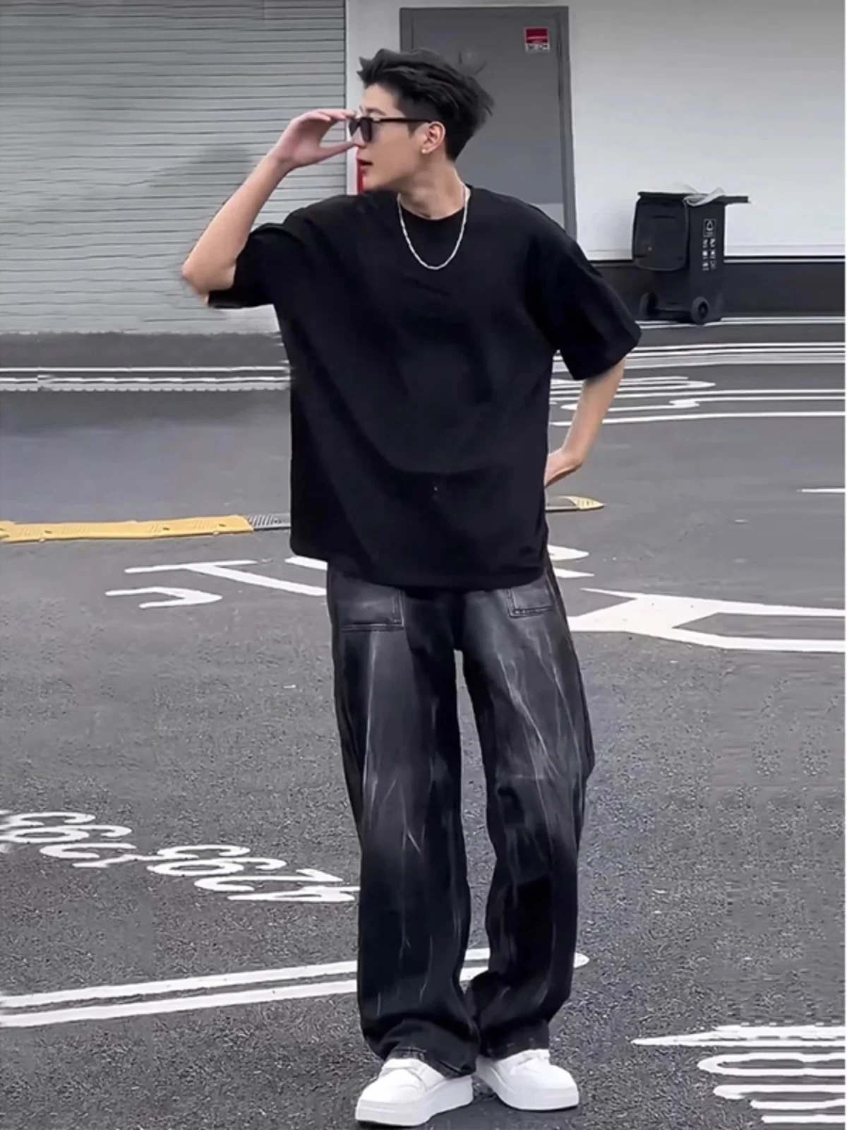 

Летняя повседневная хлопковая футболка мужская Sle ort Sve f Sve из чистого хлопка тяжелая круглая внутренняя одежда для подростков