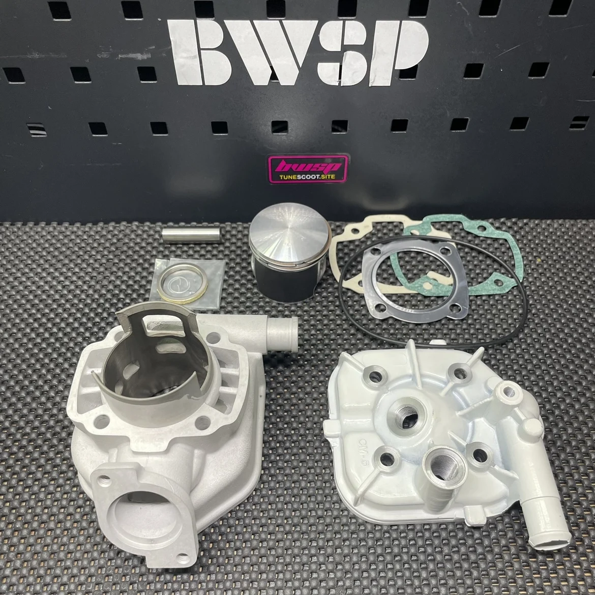 Ceramic Cylinder Kit Dio50 50mm Piston 10mm Pin AF18 Big Bore Light Weight Water Cooling Racing Dio 50 BWSP Perfomance Parts