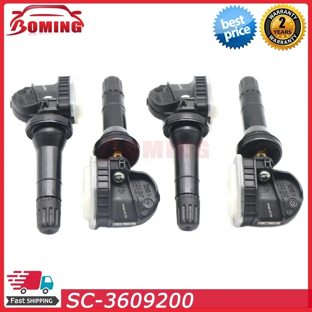 TPMS Tire Pressure Monitor Sensor SC3609200 For BYD D1 E9 F3 Dolphin Haitun Tang DM Song Yuan EV Qin Qin EV 433Mhz SC-3609200