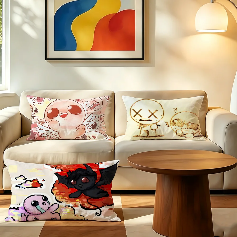 Game The B-Binding of Isaac cushion cover Polyester Pillowcase Sofa Living Room Cushion Cover Bedroom Bedside or Home Decor