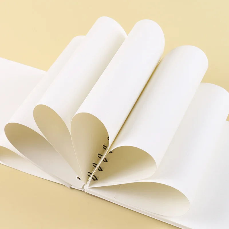 Papel de boceto a3/a4/a5, 30 hojas de libro de pintura, libro de plomo a color profesional, cuaderno de bocetos en espiral de 160g