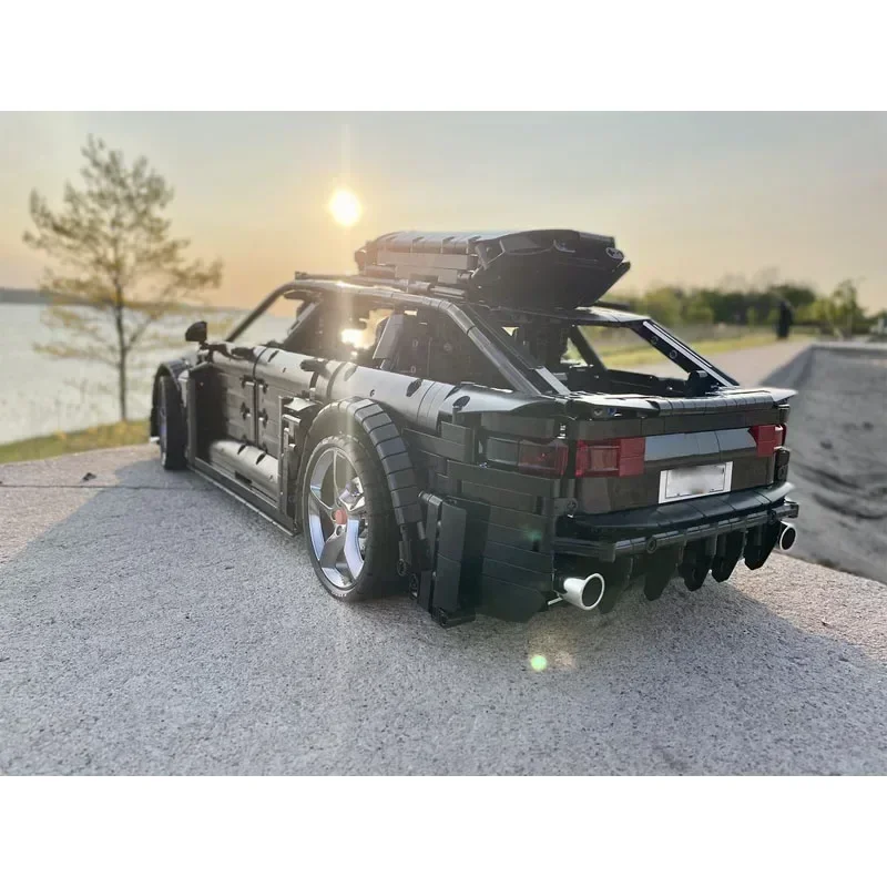 MOC-150275New RS6 الحضرية سيارة رياضية بنة نموذج 4549 أجزاء MOC الإبداعية بنين الأطفال عيد ميلاد بناء الالعاب العملاقة هدية