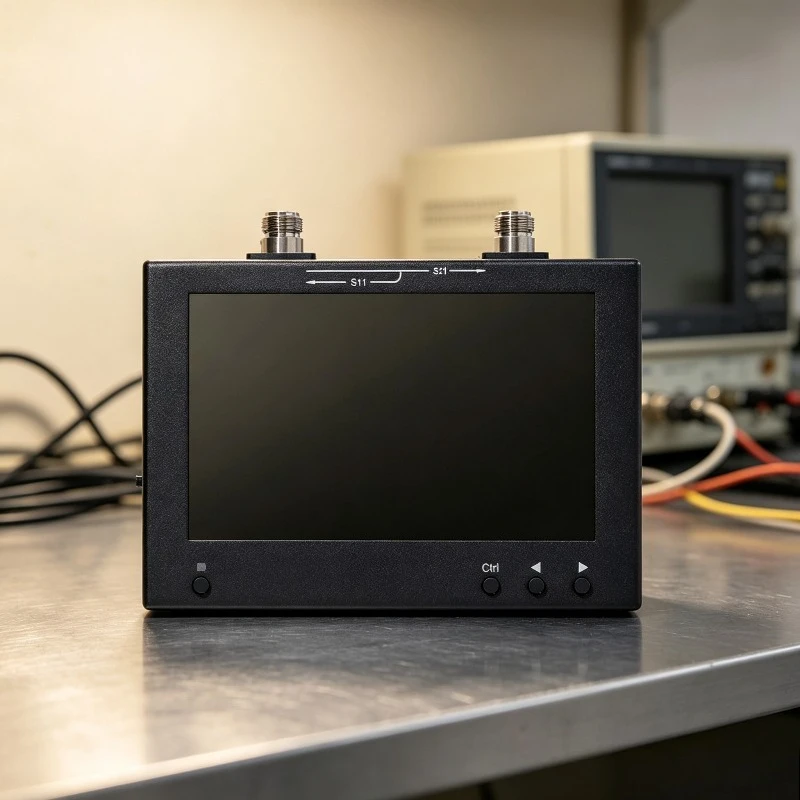 SV4401A High Precision Vector Network Analyzer 50KHz-4.4GHz 7-Inch Touch Screen HF VHF UHF Antenna Analyzer VSWR S11 S21