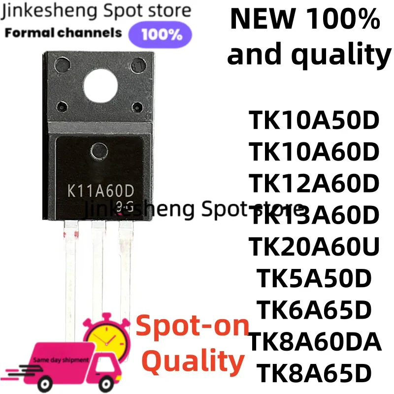 TO-220 10/PCS TK10A60D TK12A60D TK13A60D TK20A60U K8A60DA TK5A50D TK6A65D TK8A65D TK10A50D TK8A60DA Spot-on Quality