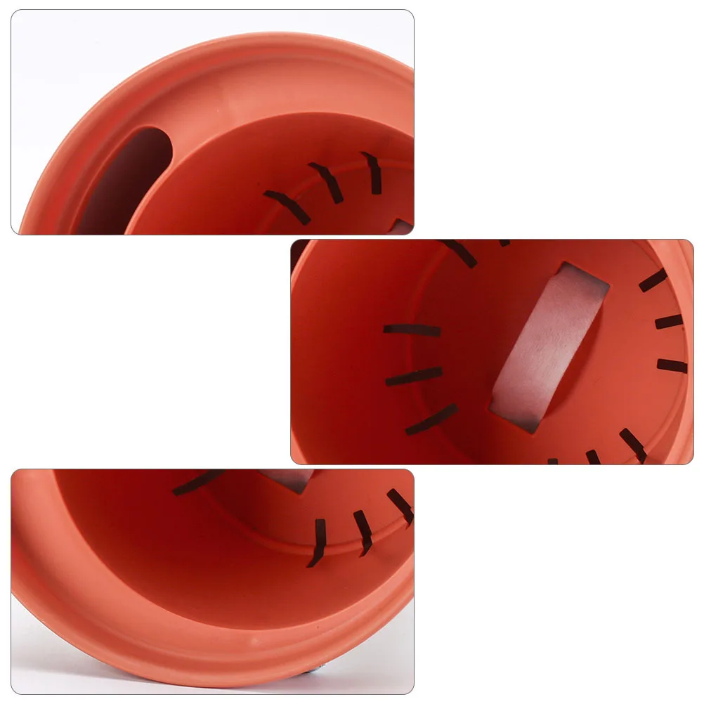 

5pcs Self-Watering Flower Pot Automatic Water Absorption Planter Thickened Resin Succulents Garden Planter For Home Lazy