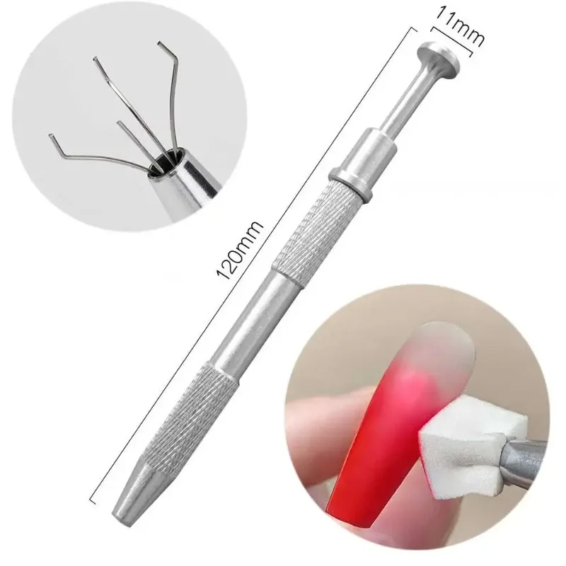 50 قطعة مربع مسمار الفن الإسفنج + قضيب مجموعة أقلام التدرج فرش الأظافر هلام البولندية تصميم مسمار الإسفنج مانيكير لوازم