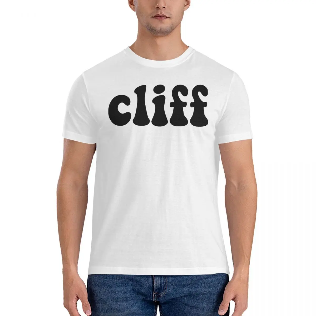 Cliff Men's T Shirt C-Cliff Bassist Burton Awesome Tees Short Sleeve Crewneck T-Shirts Pure Cotton Summer Tops