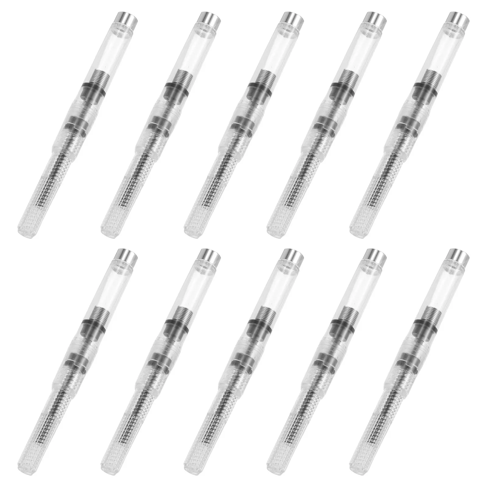 

10pcs Universal Fountain Ink Converter 2.6Mm High Precision Easy Rotation Portable For Office School Travel Refillable Writing