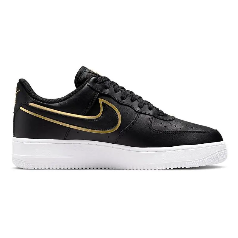 Nike Nike Air Force 1 Low '07 Black Metalic Gold Sneakers shoes DA8481-001