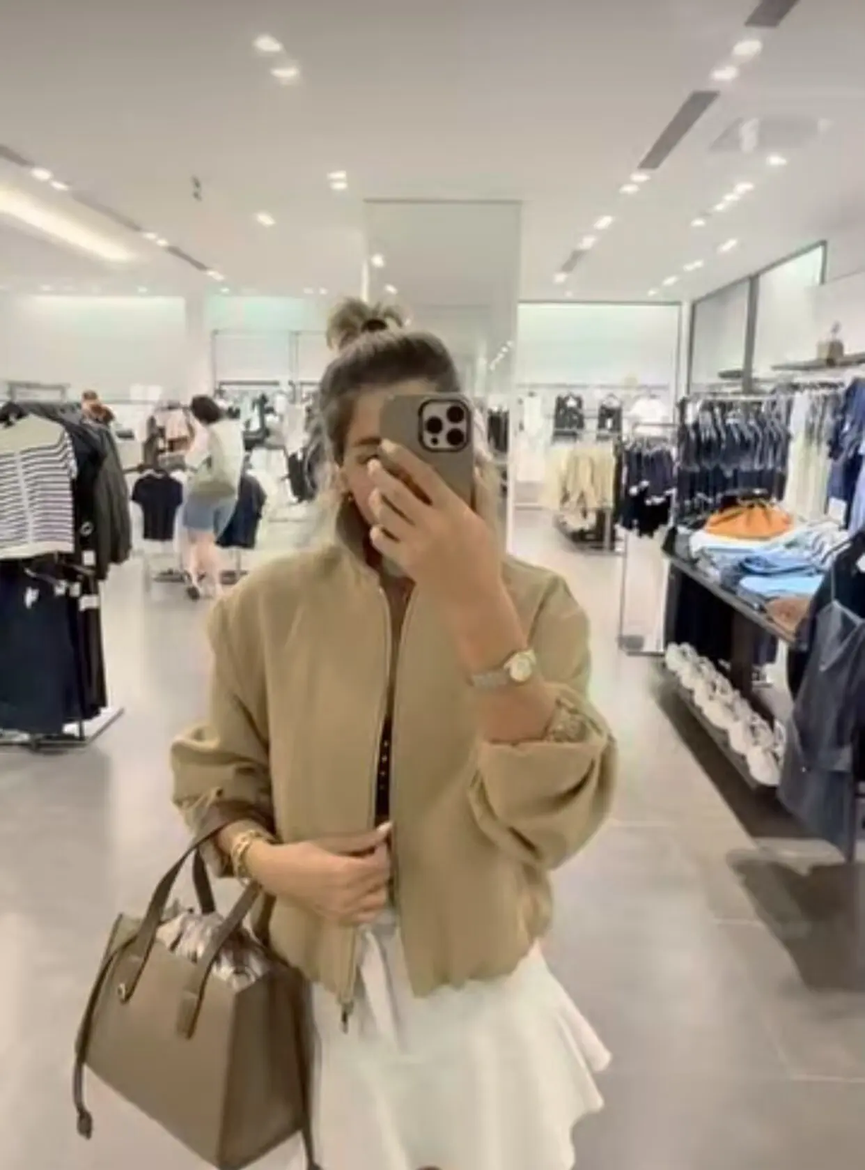 Solid Zipper Bomber Jackets For Women Lapel Cropped Jackets Woman 2025 Long Sleeve Woman's Sports Jacket New In Outerwears Tops