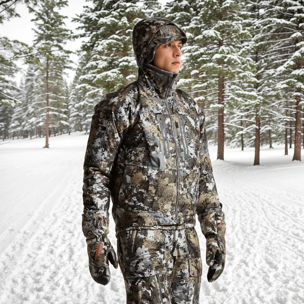 Hifad Men's Incinerator Aerolite Jacke Jungle Camouflage Outdoor-Jagdjacke