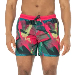 AIMPACT-Shorts de plage à séchage rapide pour hommes, shorts de bain décontractés avec cordon de serrage à proximité réglable