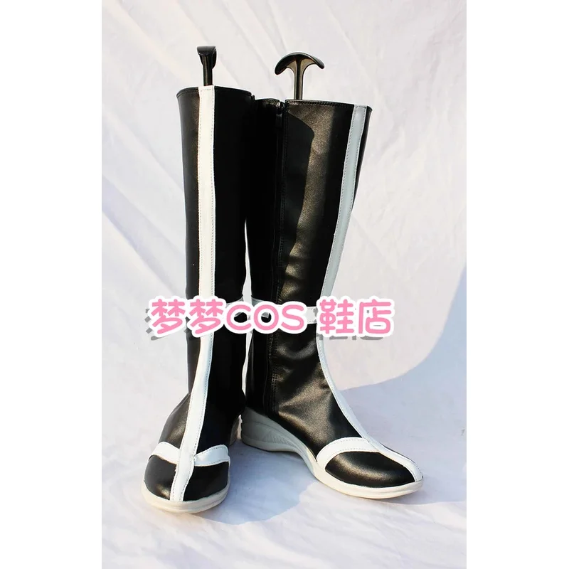 Bleach Inoue Orihime 코스프레 신발 부츠 할로윈 애니메이션 블랙 부츠