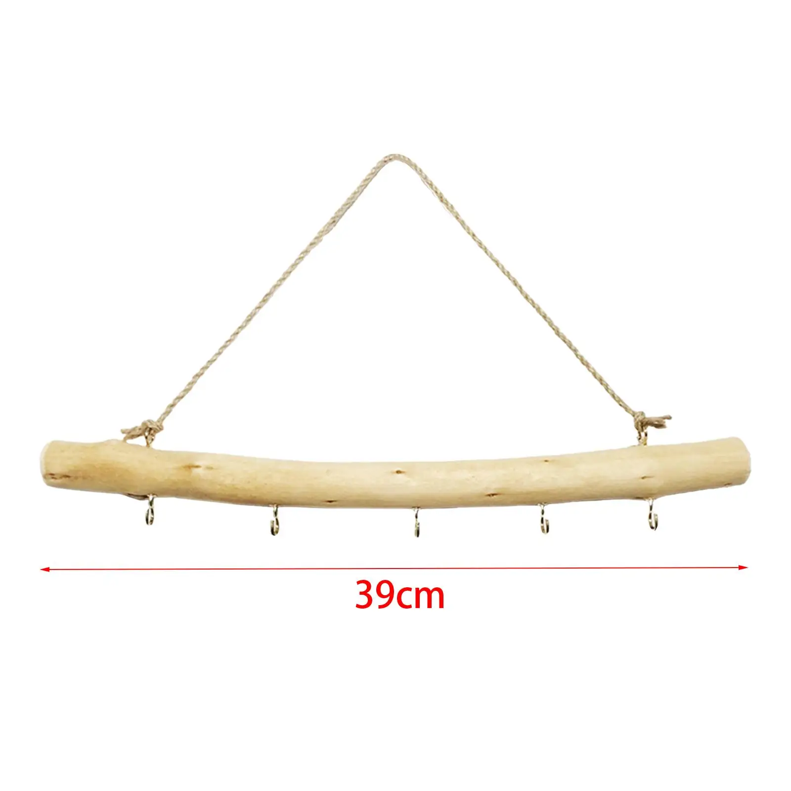 39cm Driftwood Branch Hooks, Branch Hangers, Decorative Floating Wall Shelves,