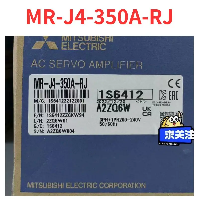 

brand-new servo amplifier MR-J4-350A-RJ, Fast Shipping