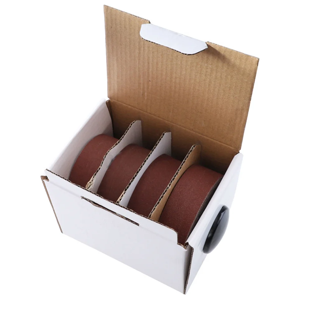 

Multi Abrasive Rolls Emery Cloth Roll Sanding Paper Roll Dry Matte Belt Box Wear Resistant Nylon Back Woodworking Polishing Wood