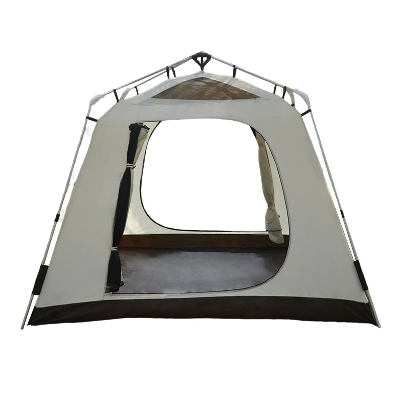 

Wholesale 4-6 Person Outdoor Double Layer Kamp Carpas Portable Automatic Pop-up Camping Tent