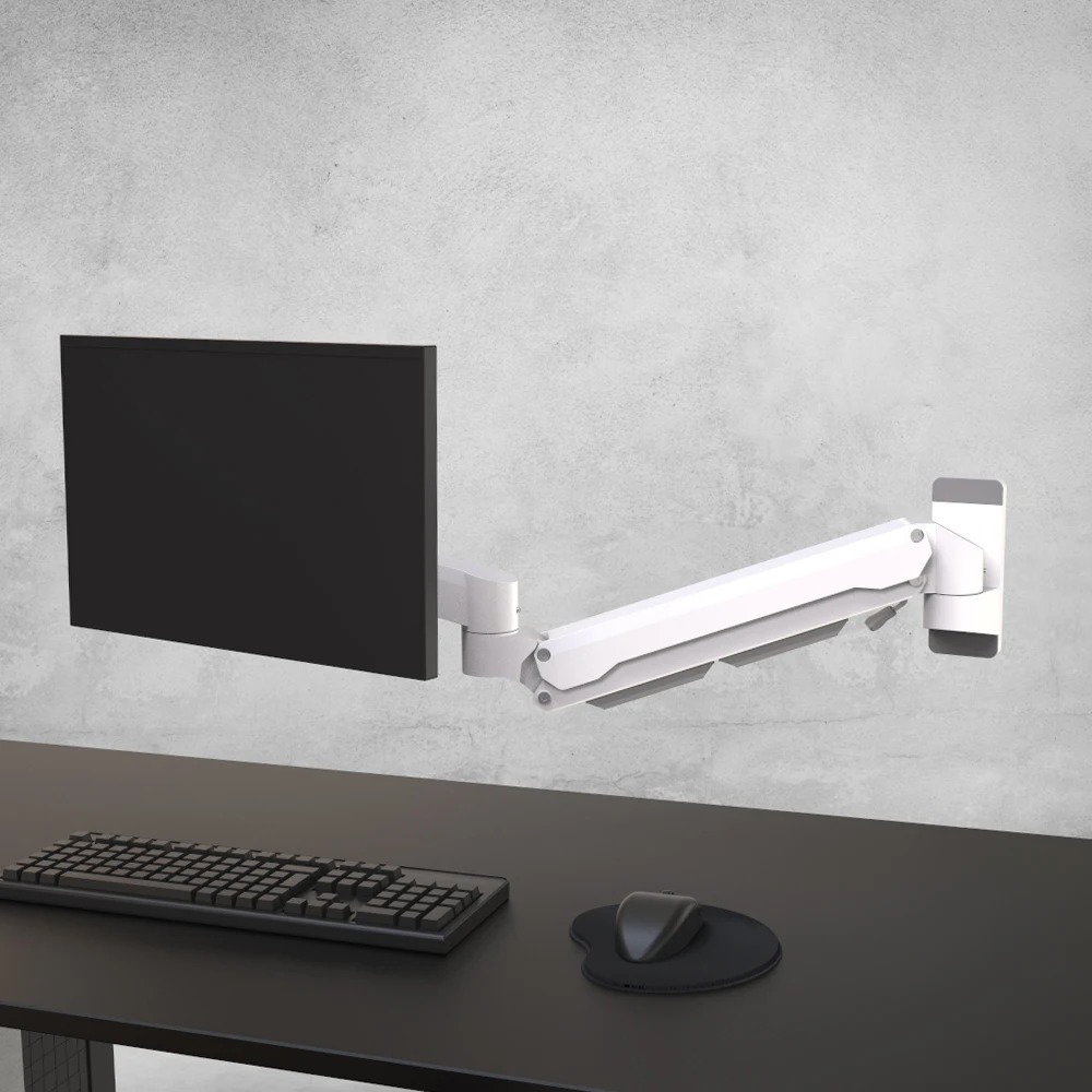 T9-GA01-W-PLUS 32 بوصة VESA LCD حامل ذراع ضغط مثبت على الحائط مع رفع وتركيب منتج جديد 15 كجم+ #4