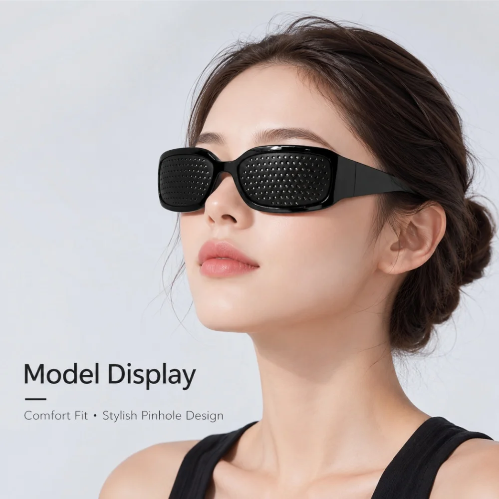 Stenopeic Corrective Eyeglasses Natural Sight Correction Anti Fatigue Training Goggles Relaxation Vision Helper