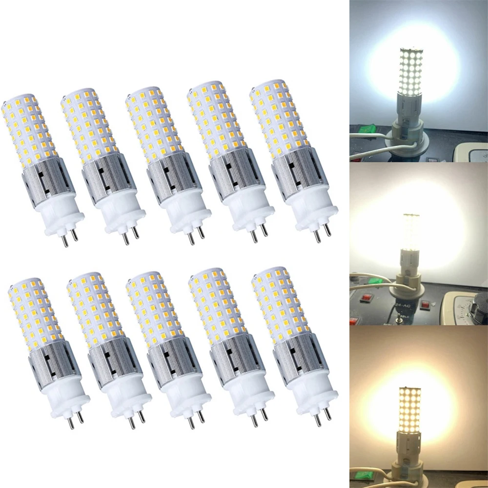 

10Pcs/Lot G12 15W LED Corn Light Bulbs 150W Halogen Replacement Lampada Bombillas Lamp High Power Energy Saving 220V 240V 110V