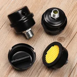Metal Air Compressor Intake Filter Squelch Muffler Air Filter 1/2 '' 5/8 