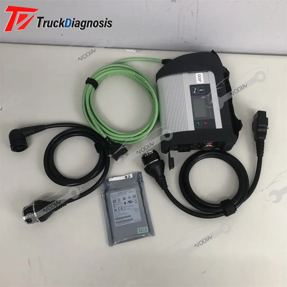 for MB Star C4 SD Connect Full Function Software SSD Xentry for Benz Heavy Duty Truck Car Diagnostic Tool