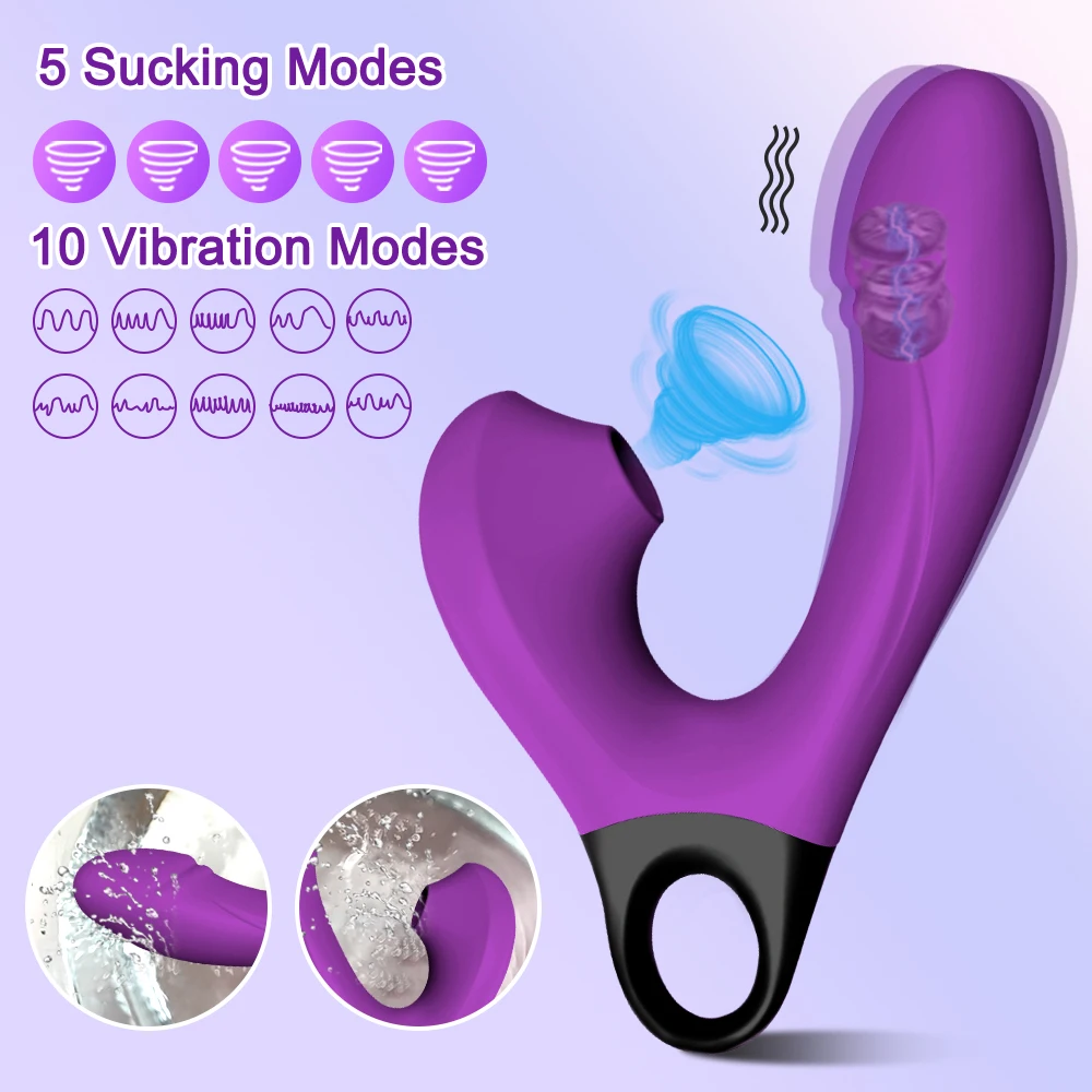 15 Vibration Modes Powerful Vibrator for Women Dildo G Spot Clitoris Sucker Vacuum Stimulator Female Sex Toys for Adults 18