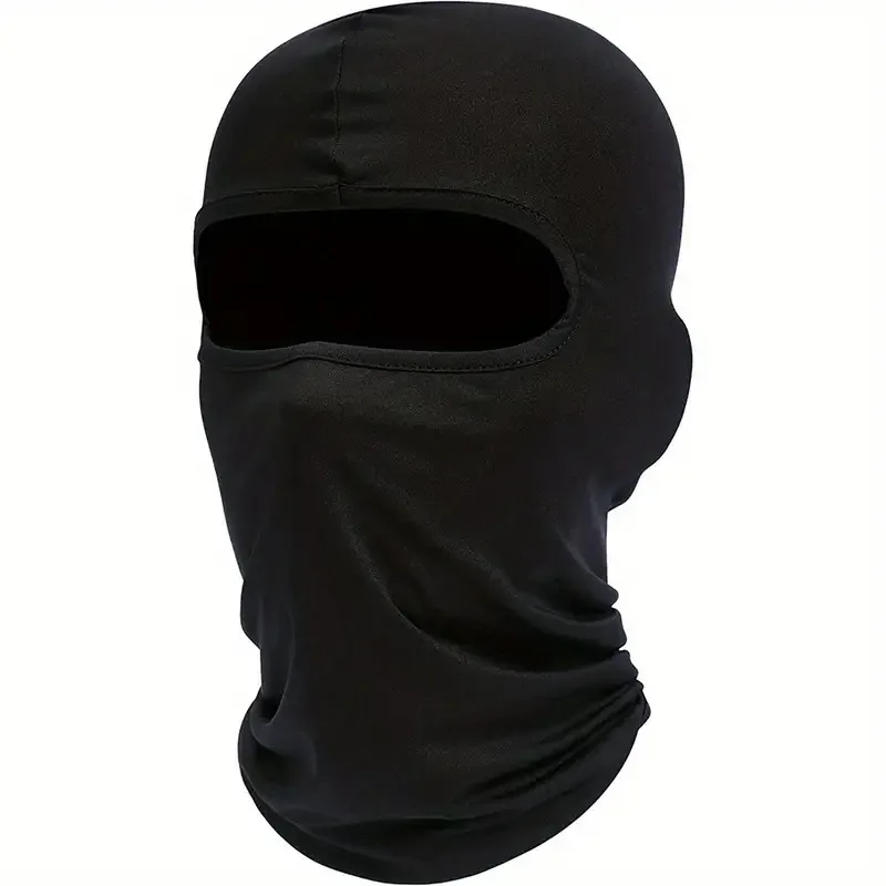 Solid color face mask, outdoor cycling, sun protection, sun shading, unisex, versatile, minimalist design