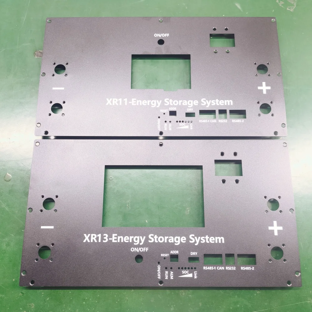 LiFePO4 Battery Case Install Panel for V19 JK Inverter BMS LCD XR11 Compatible 4.3 Inches And XR13 Compatible 7 Inches