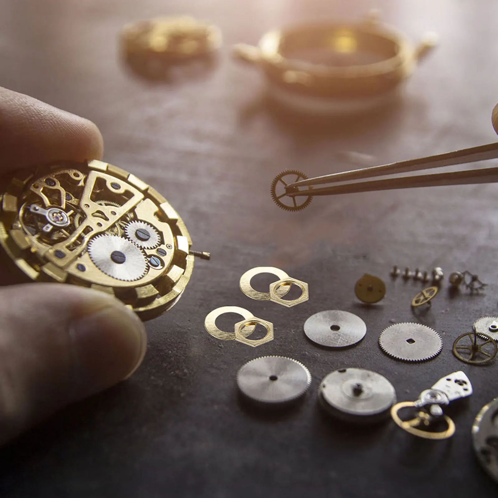 

40Sets Clock Movement Replacement Parts Complete Repair Accessory Set for Quartz Clock Mechanism Maintenance and Upgrades