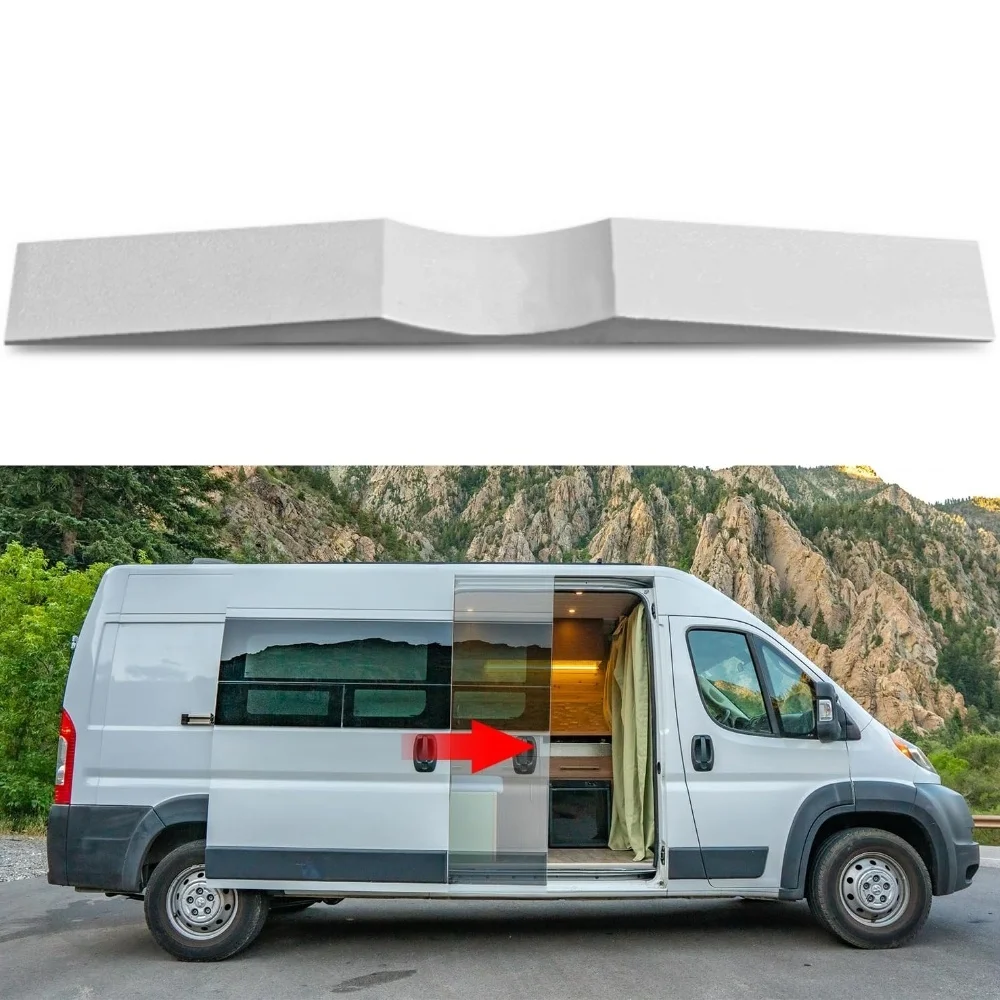 A Set Sliding Door Stop For Camper Van Sprinter Fiat Ducato Ford Transit Vw Crafter Wear-Resistant Midway Door Stop Kit