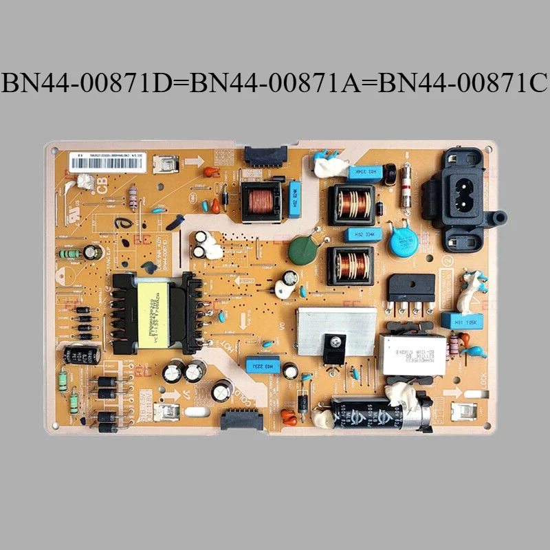 

BN44-00871D = BN44-00871A = BN44-00871C Power Supply Board is for UA43K6800AJ UN40K6250AF UA40K6300AG HG43EE690AC HG43EE690DB