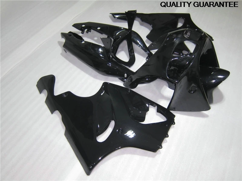 New Fairing kits for Kawasaki ZX-7R 1996 1997-2002 2003 NINJA ZX-7R 96-03 New all glossy black fairings kit SR25