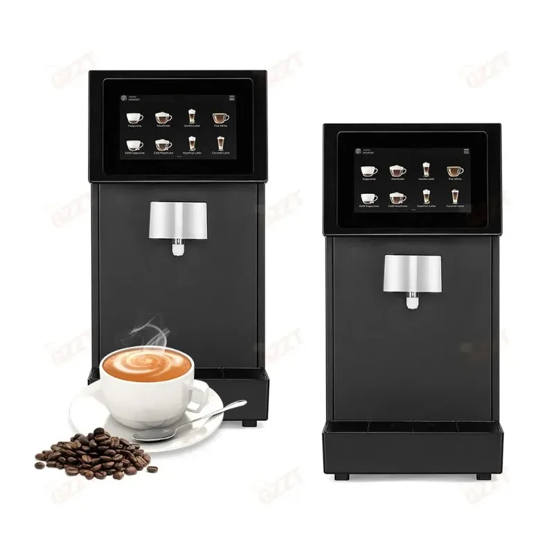 Hoge Kwaliteit 110V 220V CE een knop Bediening Volautomatische Melkschuim Schuim Making Machine Auto Melkschuim Master Dispenser