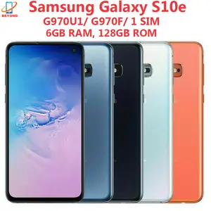 Samsung Galaxy S10e Duos G970FD 6GB RAM 128GB ROM Dual Sim Global Version  Exynos 5.8' NFC Fingerprint Android Cell Phone - AliExpress