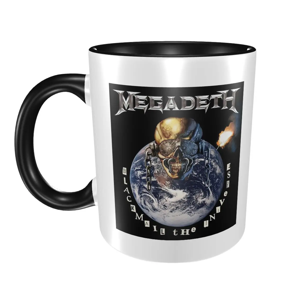 

Luxury The Megadeth Metal Band Mug Funny Ceramic Coffee Cups Tea Mugs Milk Cup Drinkware Gift for Woman Man