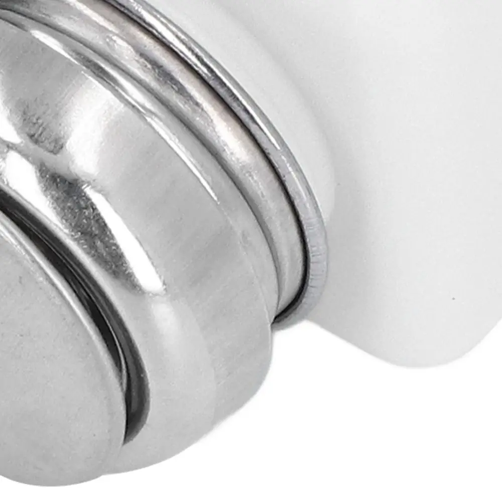 2 pcs 200ml Push Down Alcohol Dispenser Anti-Reflux Pump White / Blue ESD Anti Static Bottle Press Type Cover