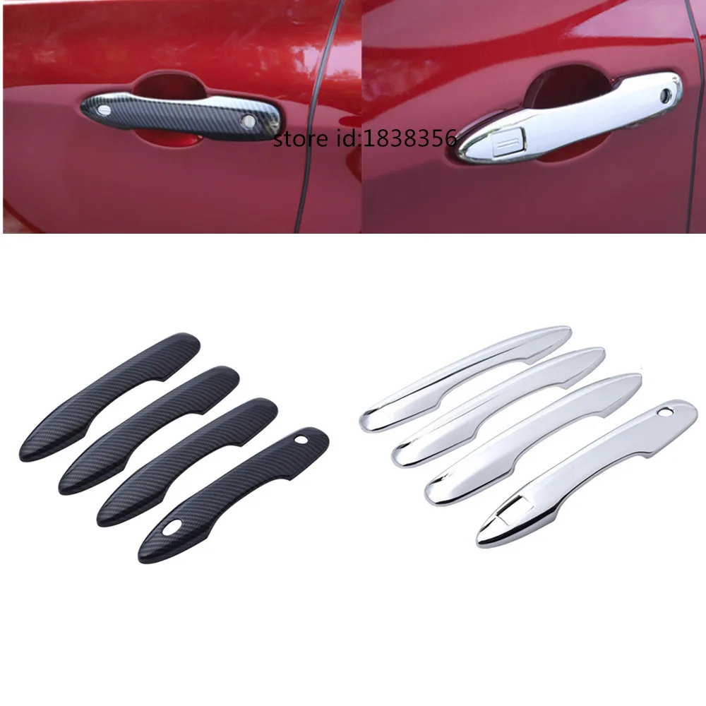 For Toyota Avalon XX50 2019 2020 2021 2022 2023 2024 Armrest Cover Detector Stick Frame Lamp Trim Abs Chrome Door Handle 4pcs